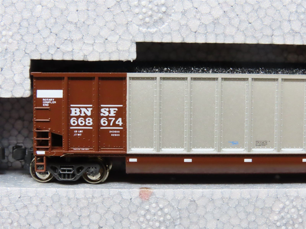 N Scale Kato 106-4605 BNSF Railway BethGon Coalporter 8 Car Set