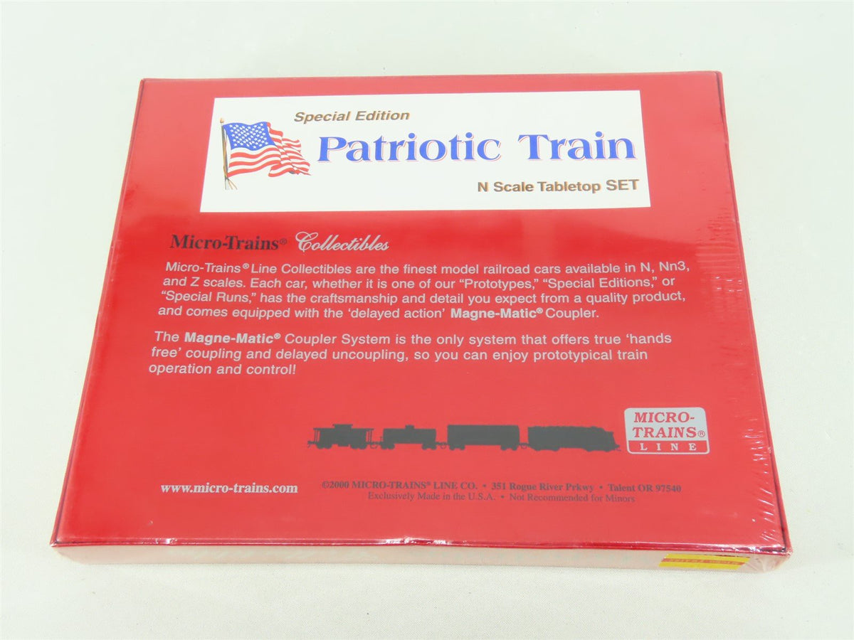 N Micro-Trains MTL 1512 &quot;Patriotic Train&quot; EMD SW9 Diesel Freight Set - Sealed