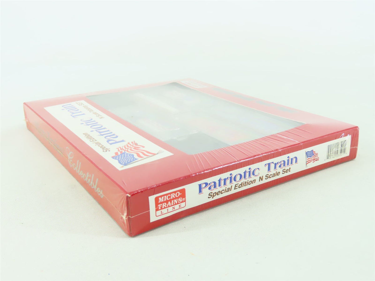 N Micro-Trains MTL 1512 &quot;Patriotic Train&quot; EMD SW9 Diesel Freight Set - Sealed