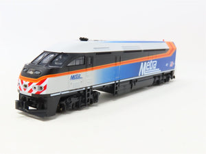 N Scale Kato 106-8701 Chicago METRA Bi-Level Commuter Set w/Loco & 3 Cars