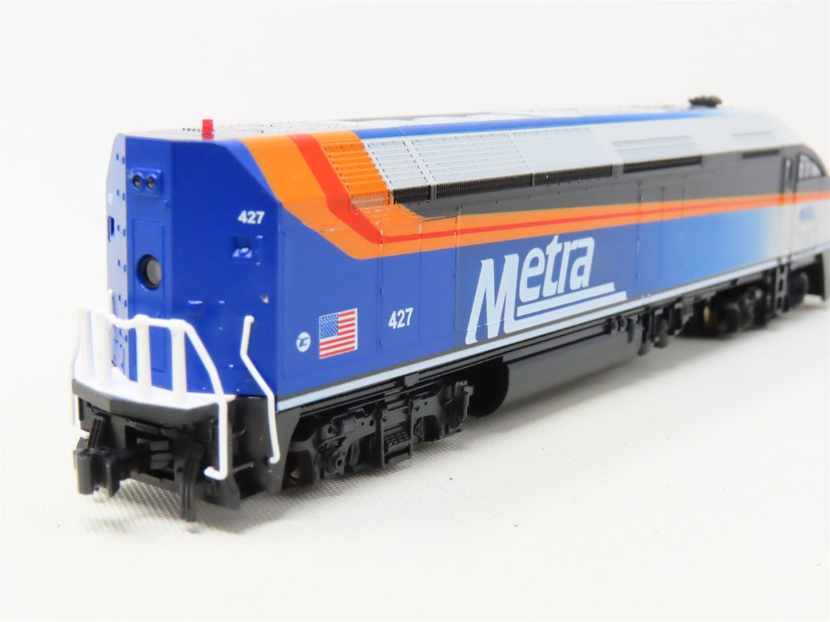 N Scale Kato 106-8701 Chicago METRA Bi-Level Commuter Set w/Loco &amp; 3 Cars