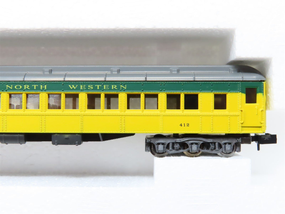 N Scale Rivarossi 0555 CNW Chicago &amp; Northwestern 3-Car Passenger Set