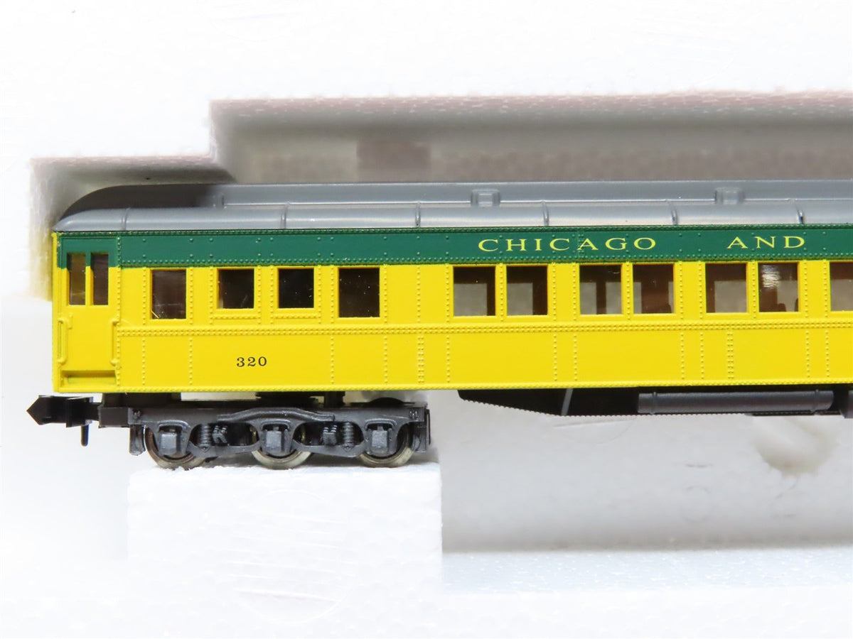 N Scale Rivarossi 0555 CNW Chicago &amp; Northwestern 3-Car Passenger Set