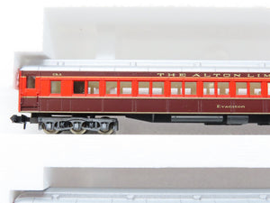 N Scale Rivarossi 0534 Alton Limited 3-Car Passenger Set