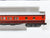 N Scale Rivarossi 0564 GMO Gulf Mobile & Ohio 3-Car Passenger Set