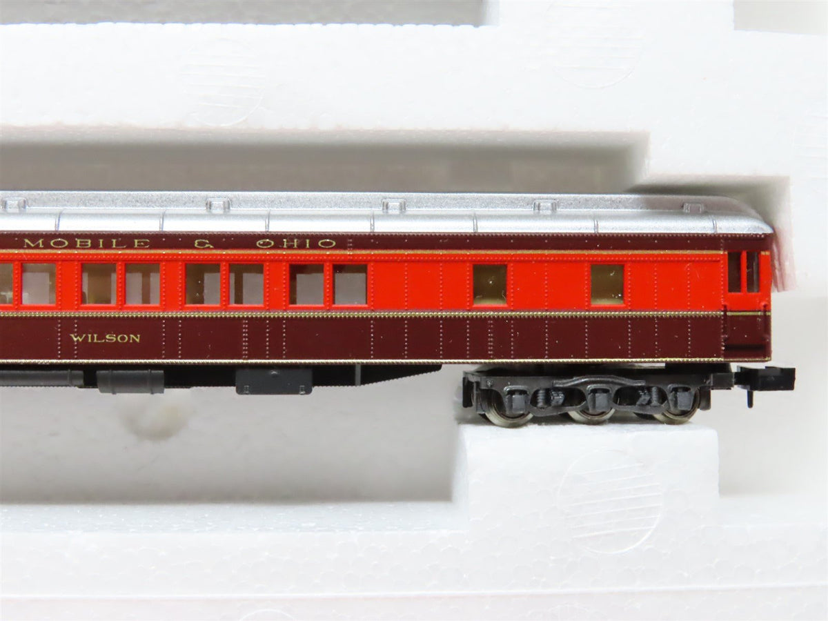 N Scale Rivarossi 0551 GMO Gulf Mobile &amp; Ohio 3-Car Passenger Set