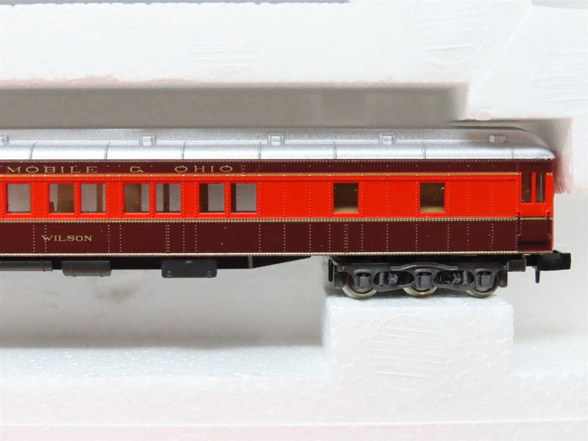 N Scale Rivarossi 0538 GMO Gulf Mobile &amp; Ohio 3-Car Passenger Set