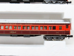 N Scale Rivarossi 0538 GMO Gulf Mobile & Ohio 3-Car Passenger Set