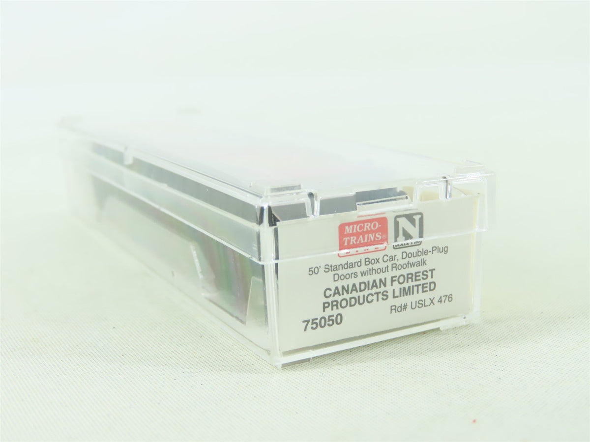 N Scale Micro-Trains MTL 75050 USLX Canfor Congratulations America Box Car #476