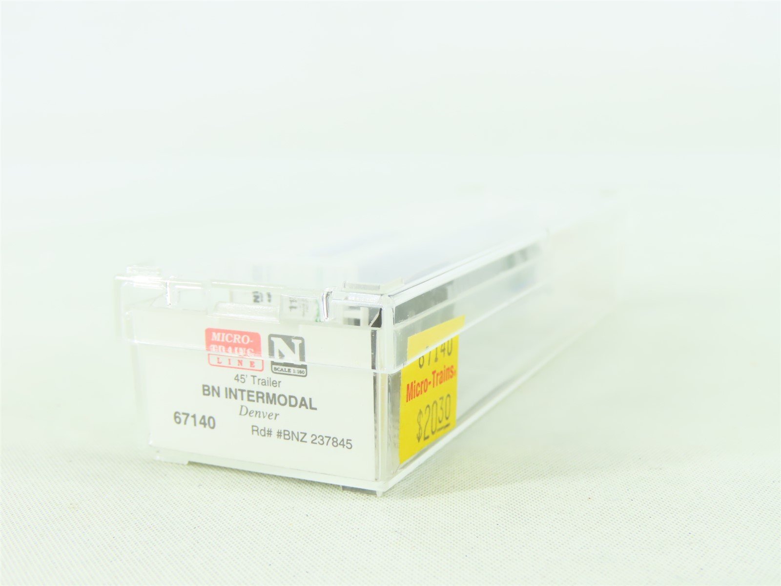 N Scale Micro-Trains MTL 67140 BNZ BN Intermodal Denver 45' Trailer #237845