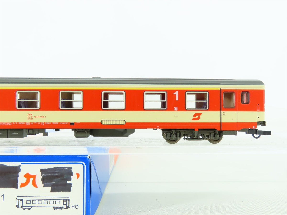 HO Scale Roco 45021 OBB Austrian Federal 1st Class Coach Passenger Car #018-2