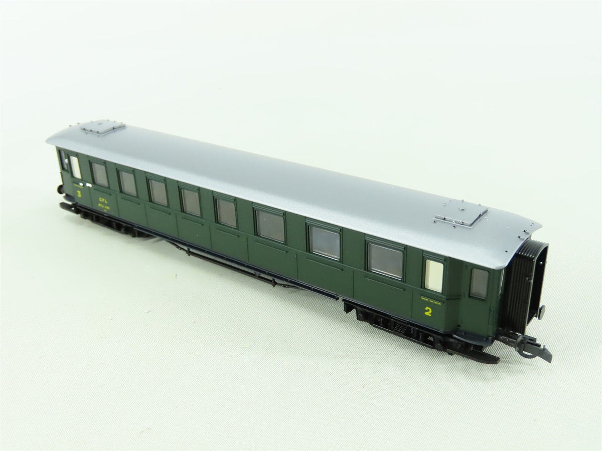 HO Scale Roco 44529 CFL Luxembourg 2nd/3rd Class Corridor Coach Passenger #2301