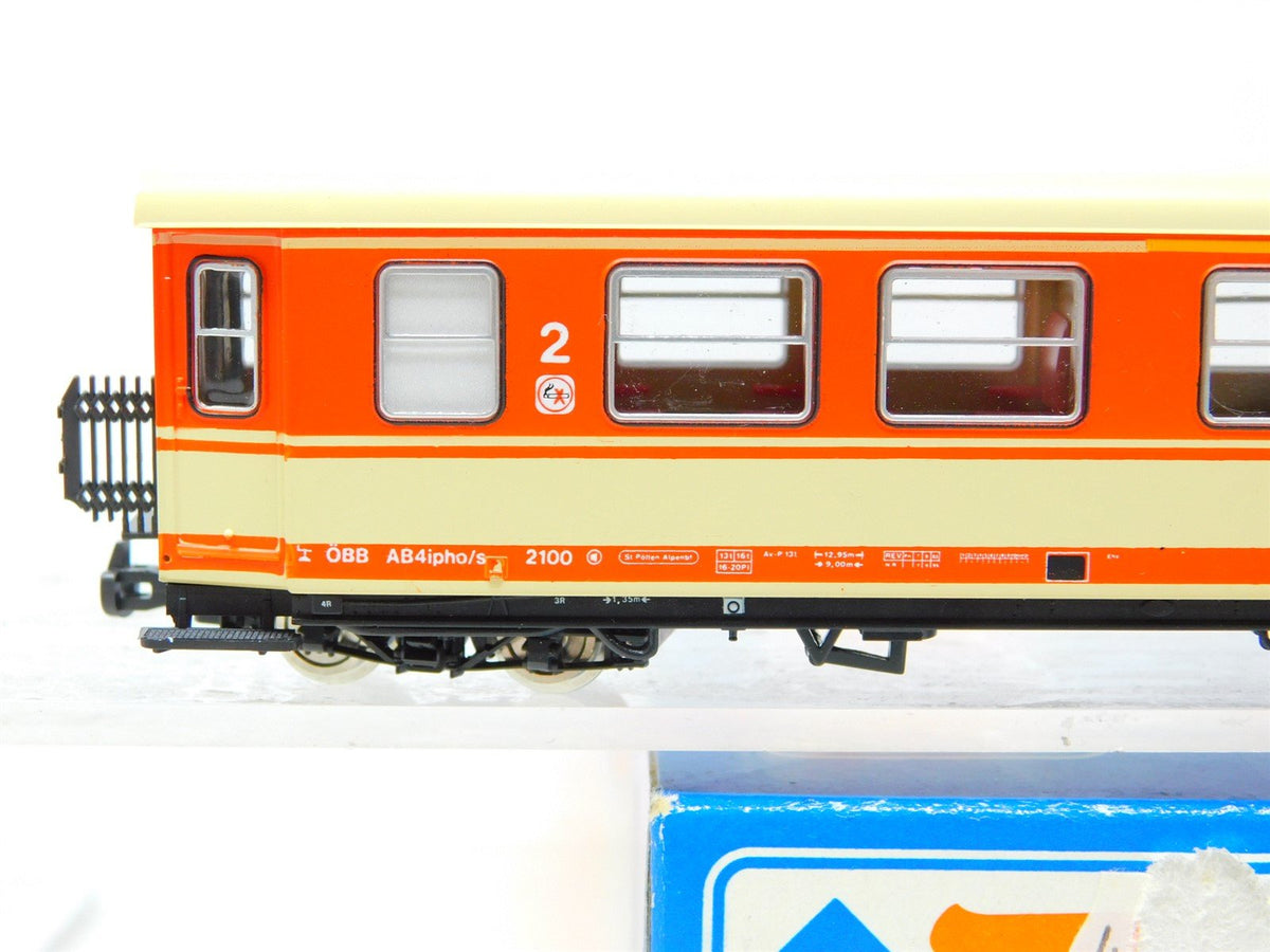 HOe Scale Roco 34000 OBB Austrian Federal 1st/2nd Class Coach Passenger #2100