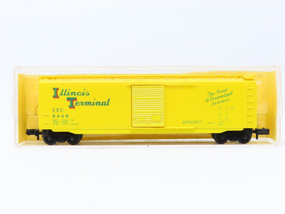N Scale Kadee / Micro-Trains MTL 31011 ITC Illinois Terminal 50&#39; Box Car #9449