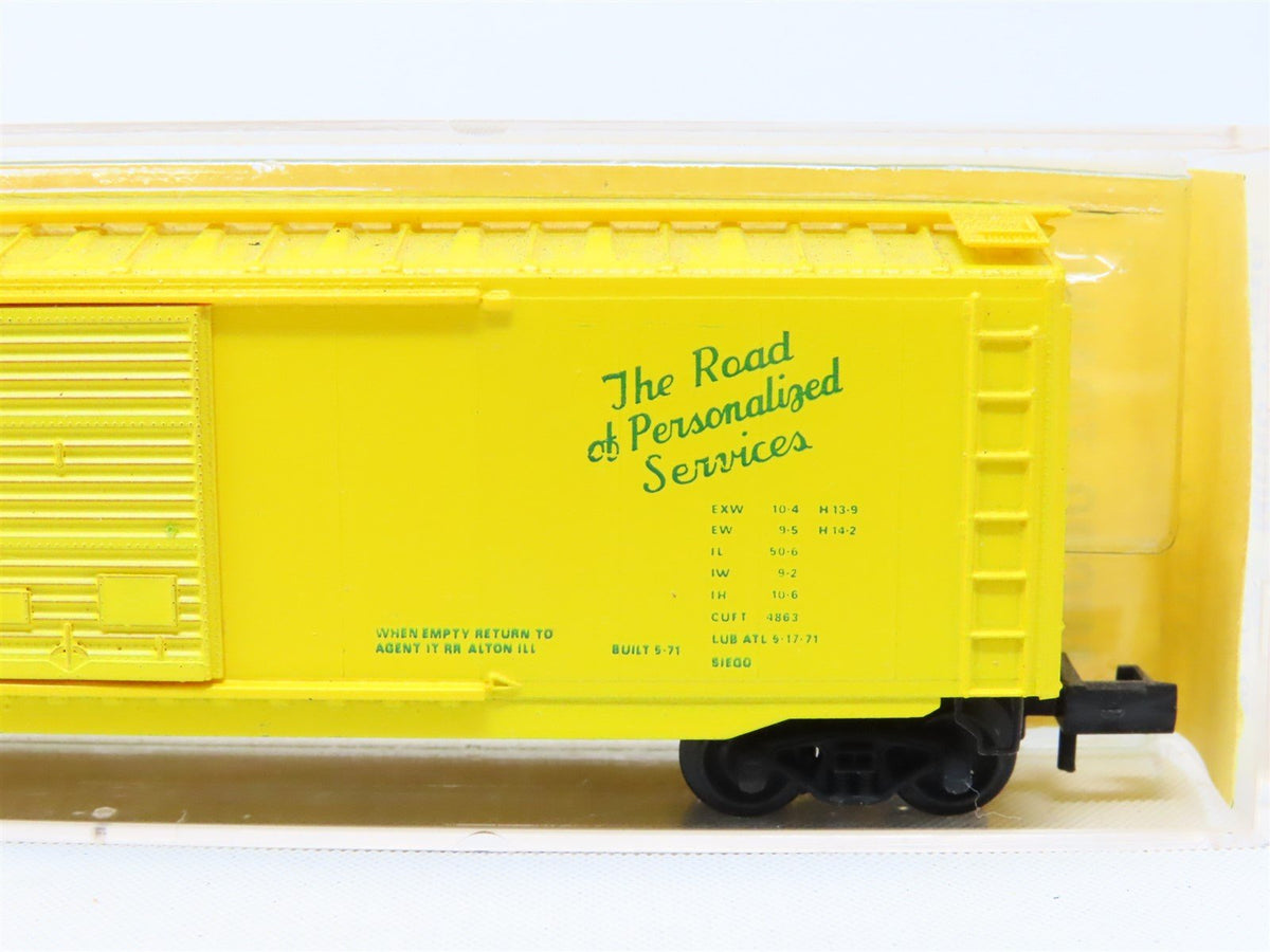 N Scale Kadee / Micro-Trains MTL 31011 ITC Illinois Terminal 50&#39; Box Car #9449