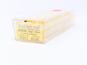 N Scale Kadee / Micro-Trains MTL 31011 ITC Illinois Terminal 50' Box Car #9449