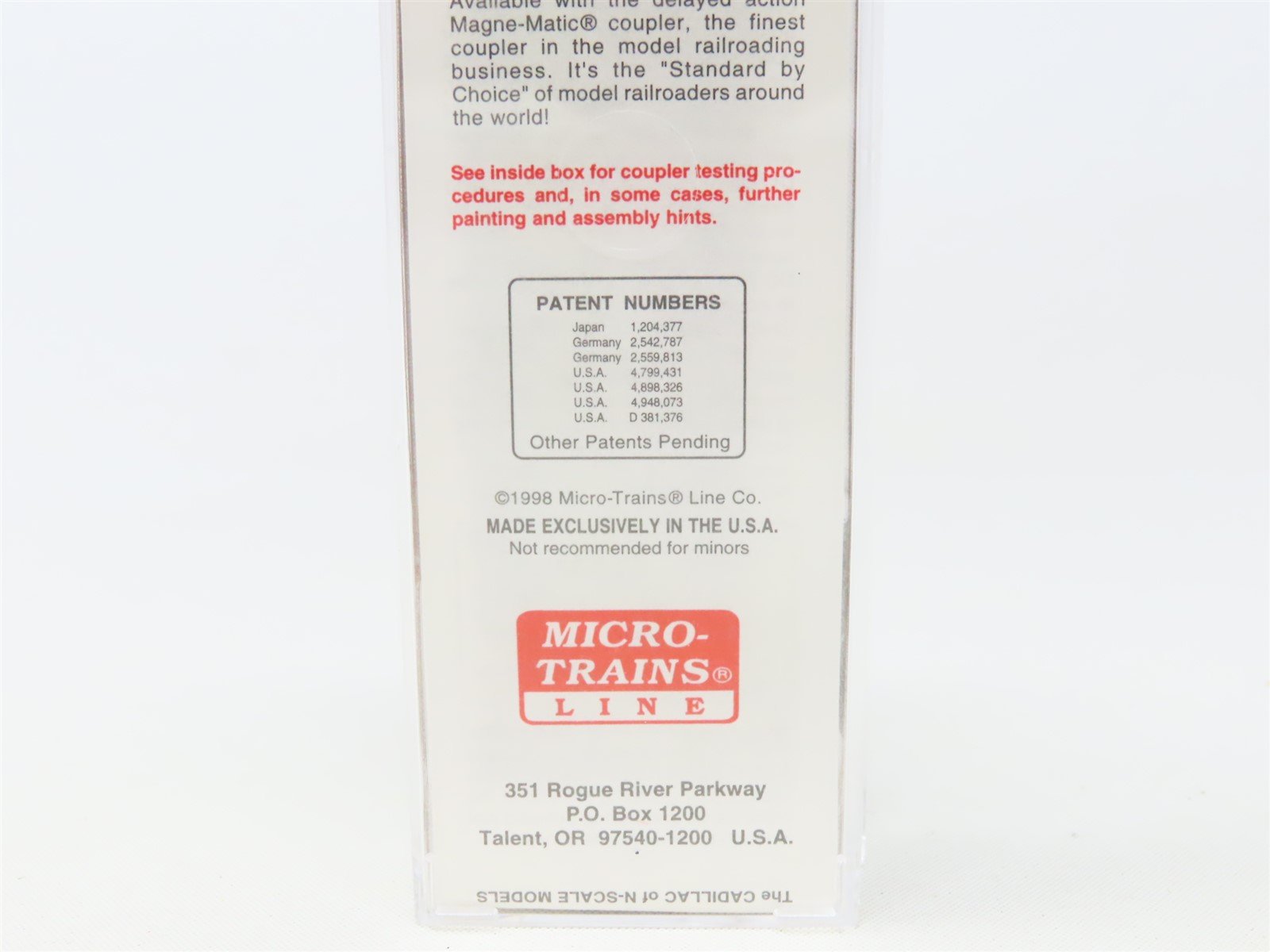 N Scale Micro-Trains MTL 33060 SSW Cotton Belt 50' Combination Box Car #48071