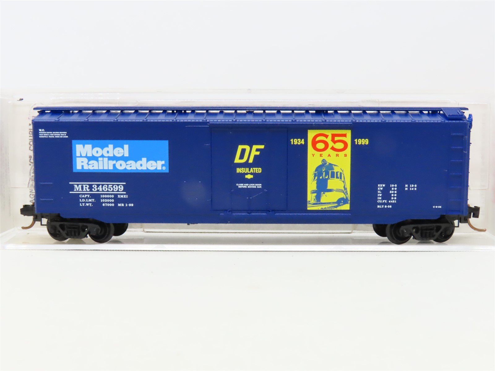 N Scale Micro-Trains MTL 32360 MR Model Railroader 65 Years 50' Box Car #346599
