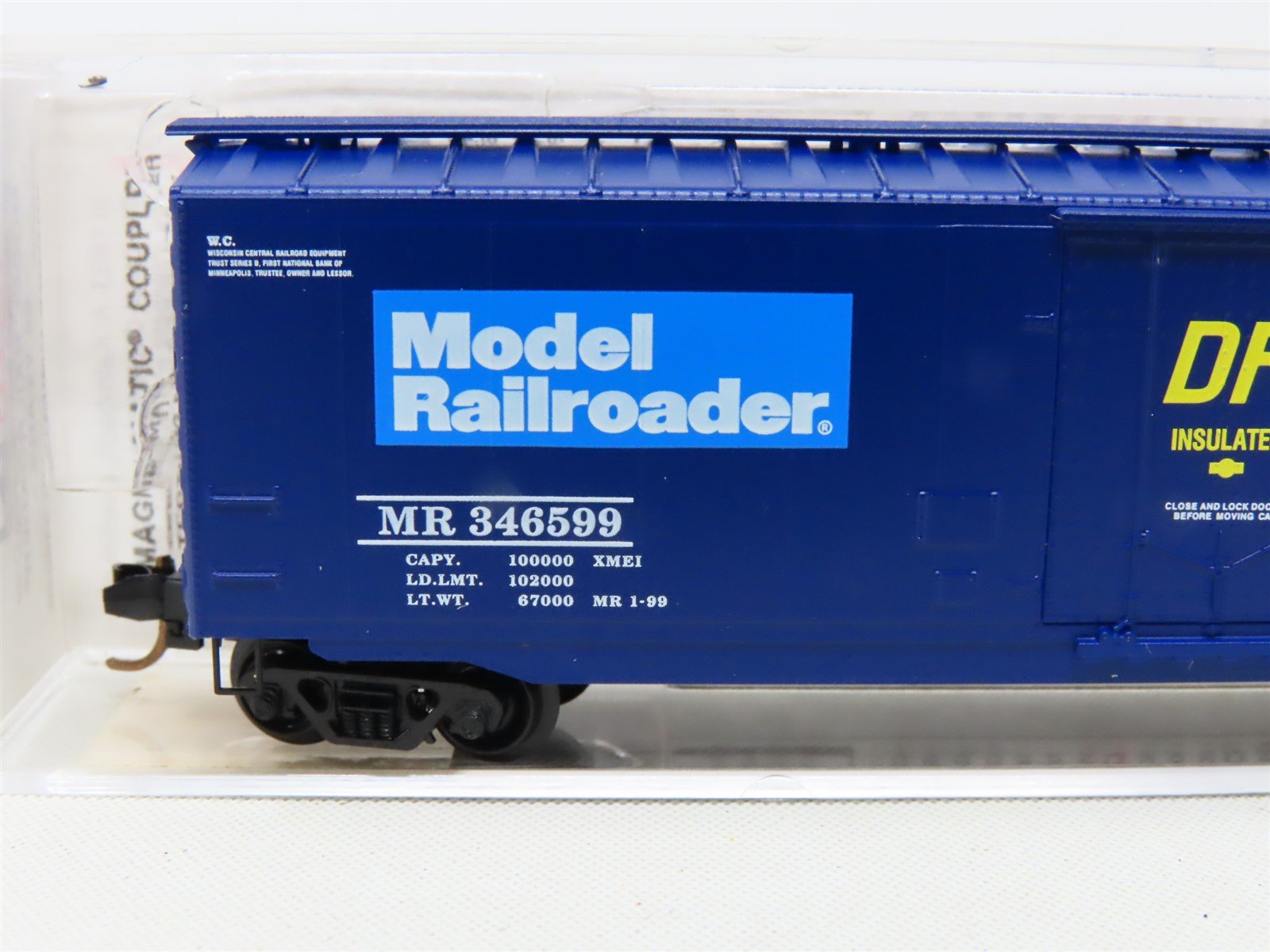 N Scale Micro-Trains MTL 32360 MR Model Railroader 65 Years 50' Box Car #346599