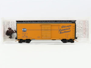 N Micro-Trains MTL 020 00 705 C&EI Chicago & Eastern Illinois 40' Box Car #5