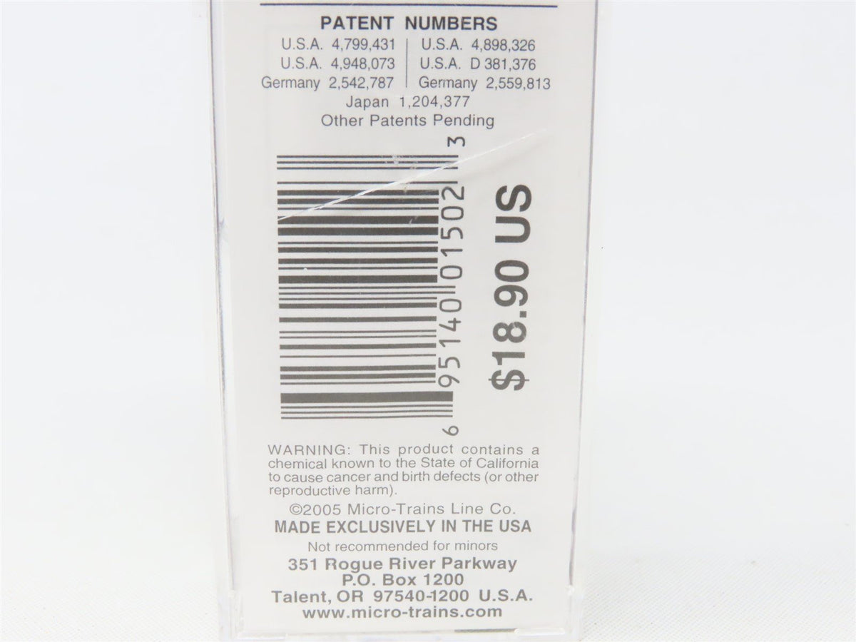 N Micro-Trains MTL 020 00 705 C&amp;EI Chicago &amp; Eastern Illinois 40&#39; Box Car #5