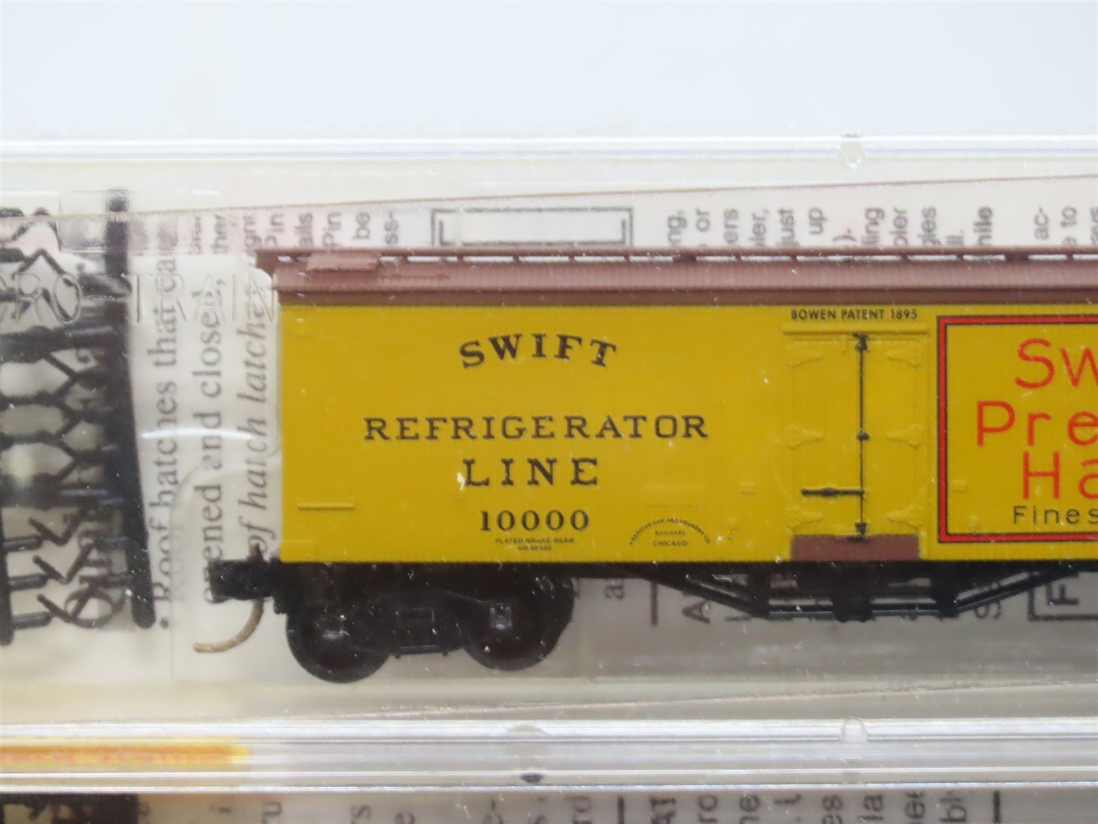 N Scale Micro-Trains MTL 58072 Meat Packers of Chicago 36' Reefer 3-Pack SEALED