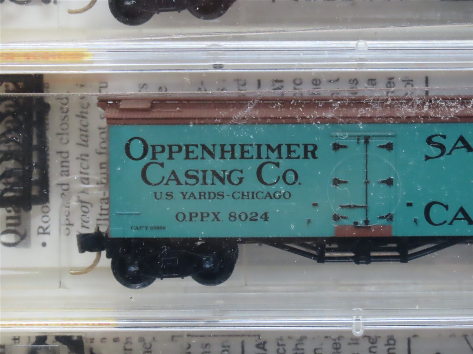 N Scale Micro-Trains MTL 58072 Meat Packers of Chicago 36' Reefer 3-Pack SEALED