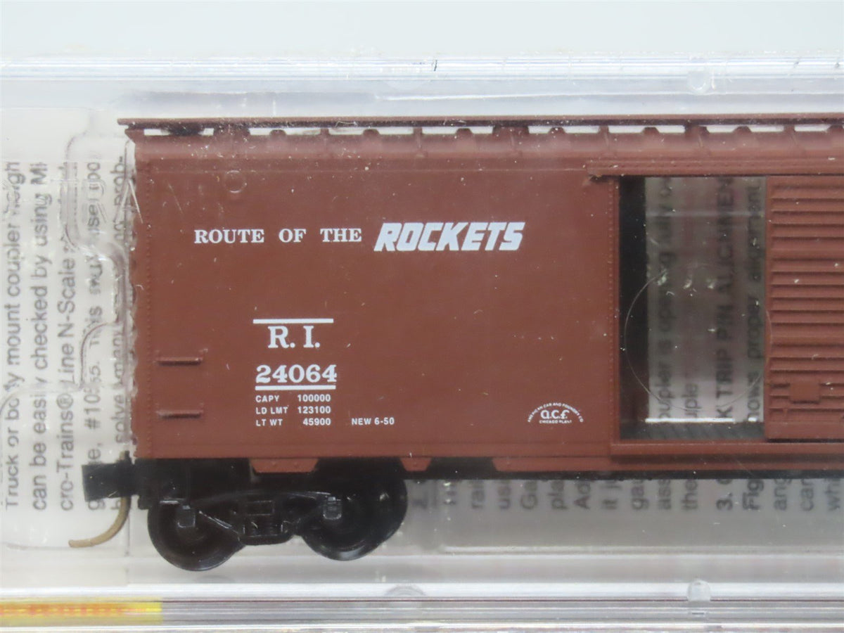 N Micro-Trains MTL 20562 C&amp;EI RI CNW Windy City Special Box Car 3-Pack SEALED