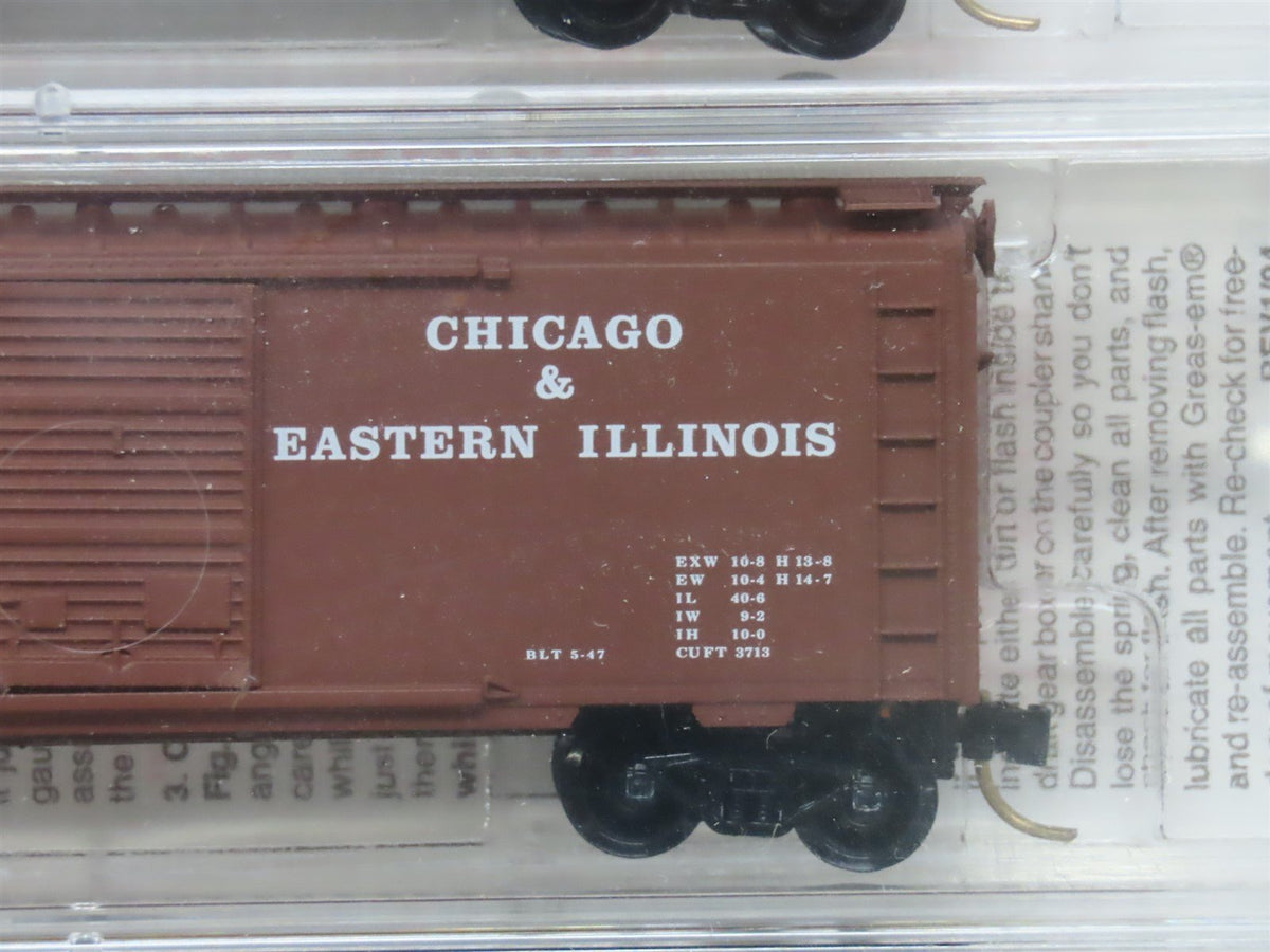 N Micro-Trains MTL 20562 C&amp;EI RI CNW Windy City Special Box Car 3-Pack SEALED