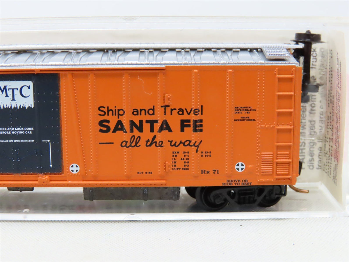 N Micro-Trains MTL 70070 SFRC Santa Fe All The Way 51&#39; Mechanical Reefer #1796