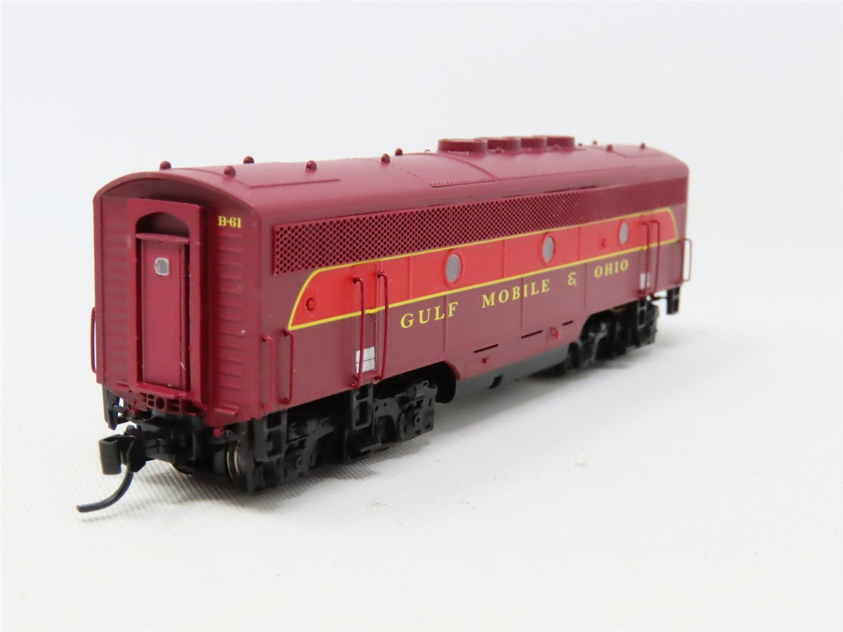 N Scale Intermountain 69820-01 GMO Gulf Mobile &amp; Ohio F3B Diesel Loco #B-61