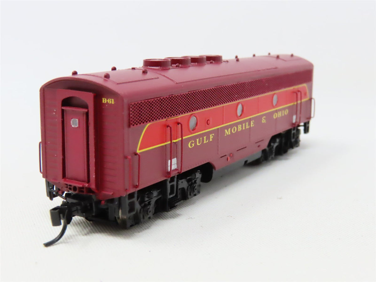 N Scale Intermountain 69820-01 GMO Gulf Mobile &amp; Ohio F3B Diesel Loco #B-61