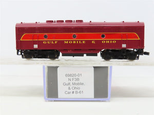 N Scale Intermountain 69820-01 GMO Gulf Mobile & Ohio F3B Diesel Loco #B-61