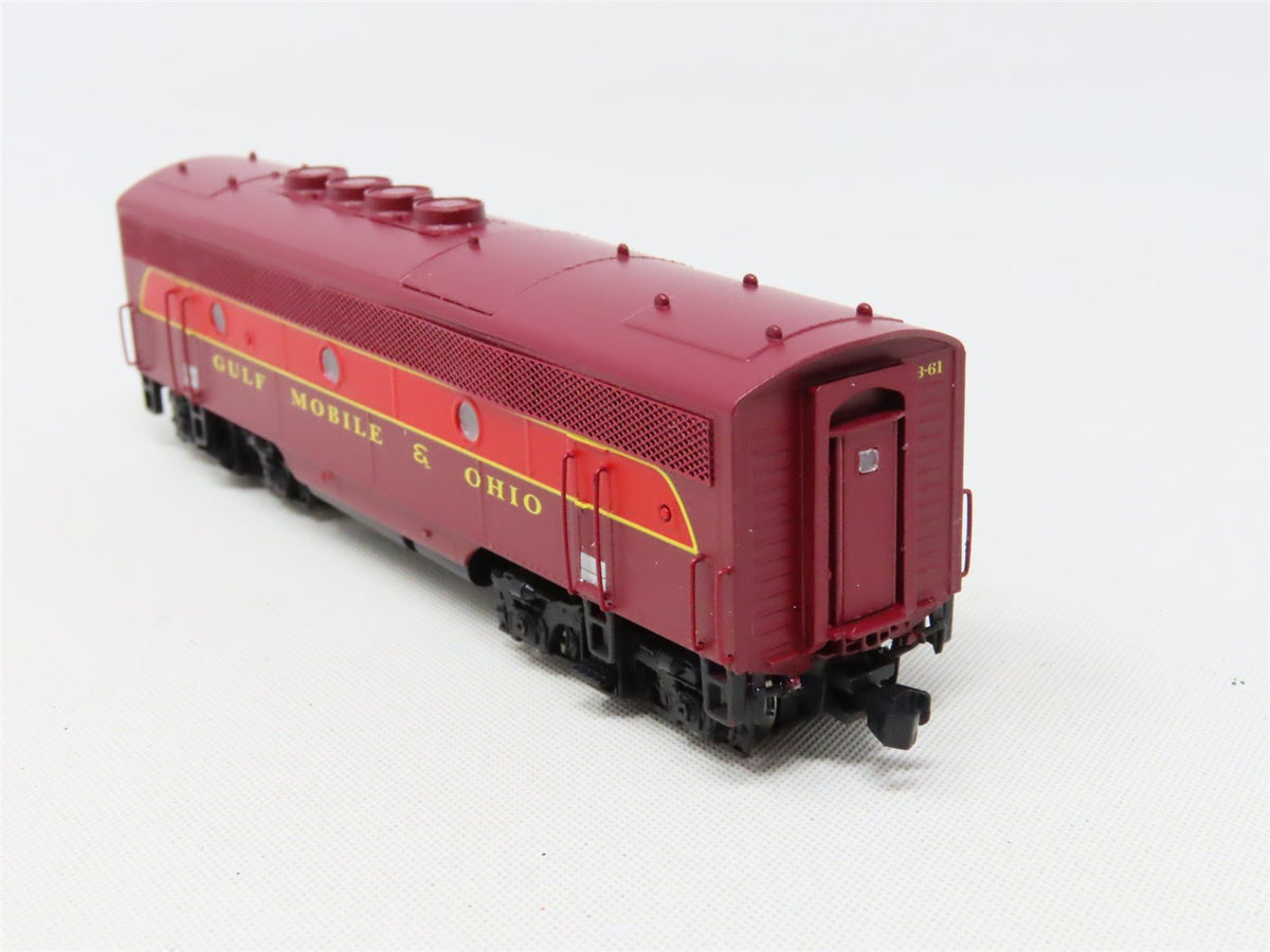 N Scale Intermountain 69820-01 GMO Gulf Mobile &amp; Ohio F3B Diesel Loco #B-61