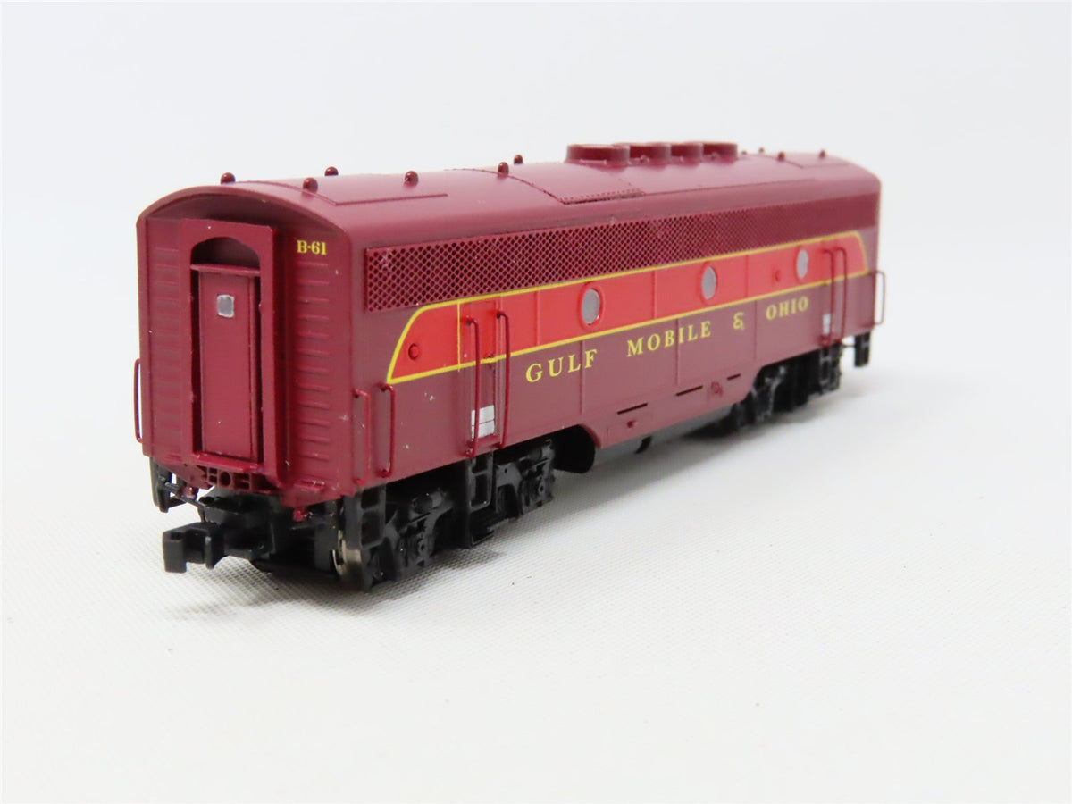 N Scale Intermountain 69820-01 GMO Gulf Mobile &amp; Ohio F3B Diesel Loco #B-61