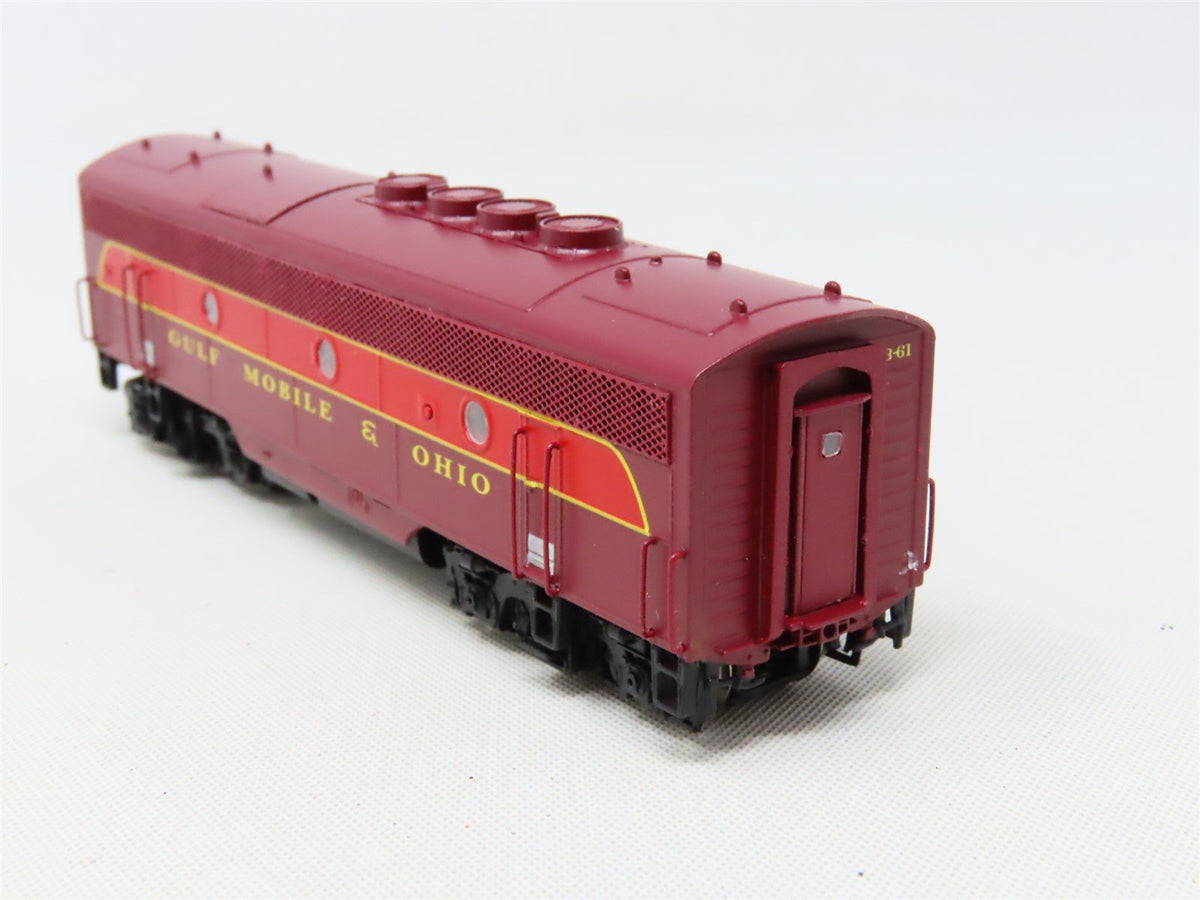 N Scale Intermountain 69820-01 GMO Gulf Mobile &amp; Ohio F3B Diesel Loco #B-61