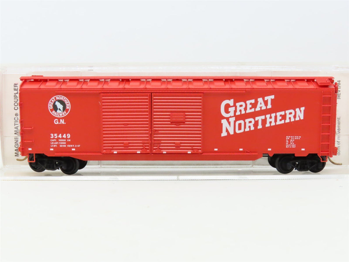 N Scale Micro-Trains MTL 78020 GN Great Northern 50&#39; Automobile Box Car #35449