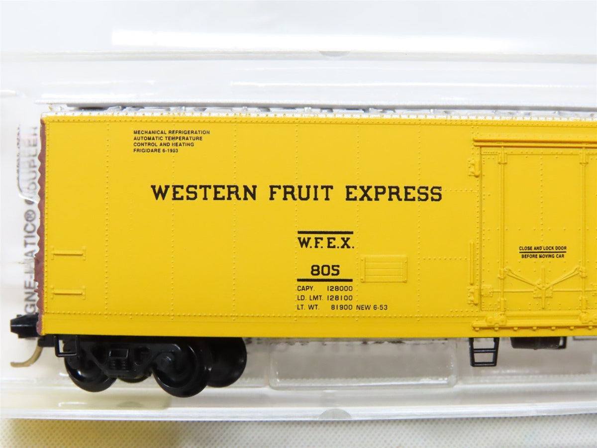 N Micro-Trains MTL 69010/1 GN WFEX Western Fruit Express Mechanical Reefer #805