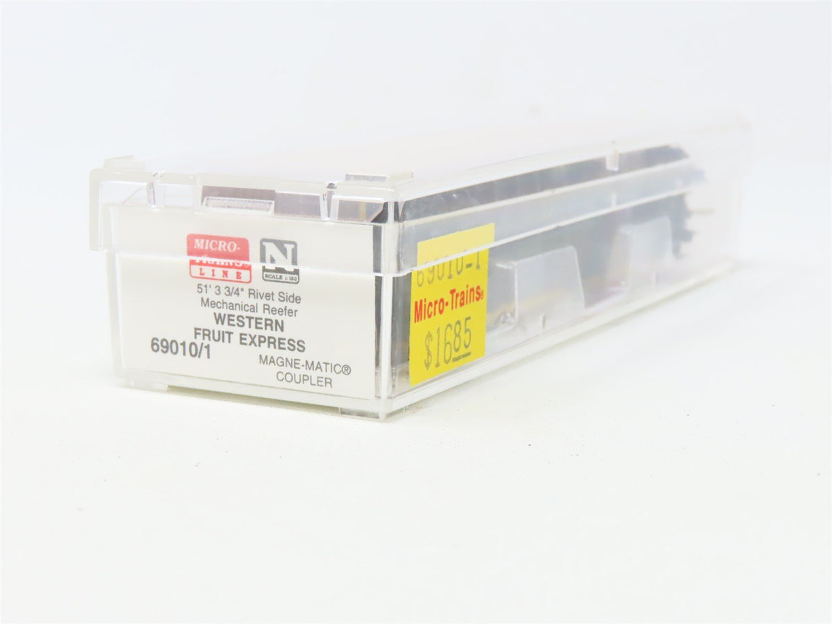 N Micro-Trains MTL 69010/1 GN WFEX Western Fruit Express Mechanical Reefer #805
