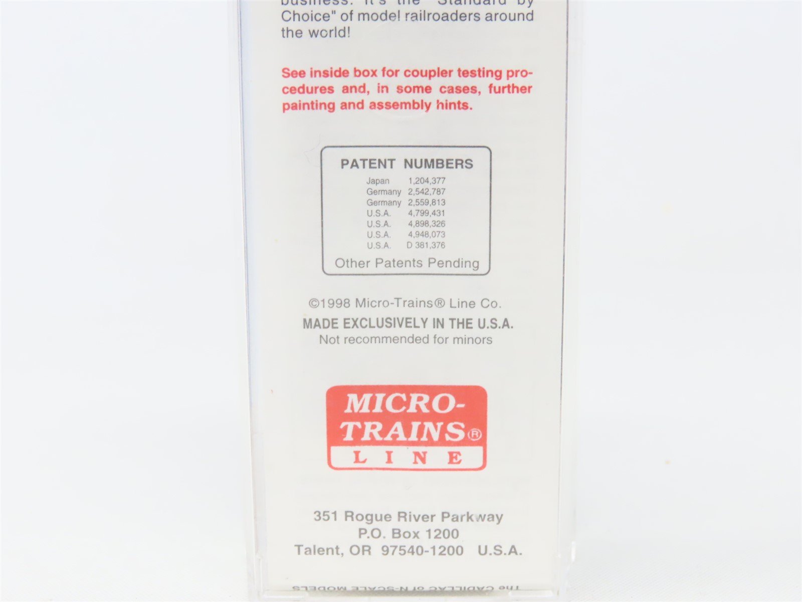 N Scale Micro-Trains MTL 74030 GN Big Sky Blue 40' Plug Door Box Car #6646
