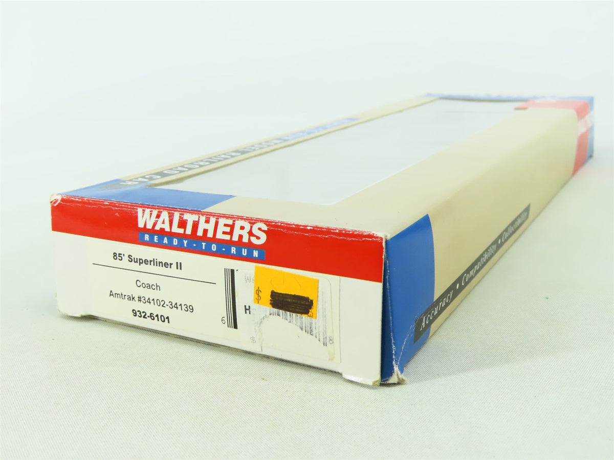 HO Scale Walthers #932-6101 AMTK Amtrak 85&#39; Superliner II Coach Passenger