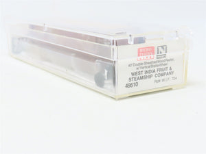 N Micro-Trains MTL 49510 WIF West India Fruit & Steamship 40' Wood Reefer #724
