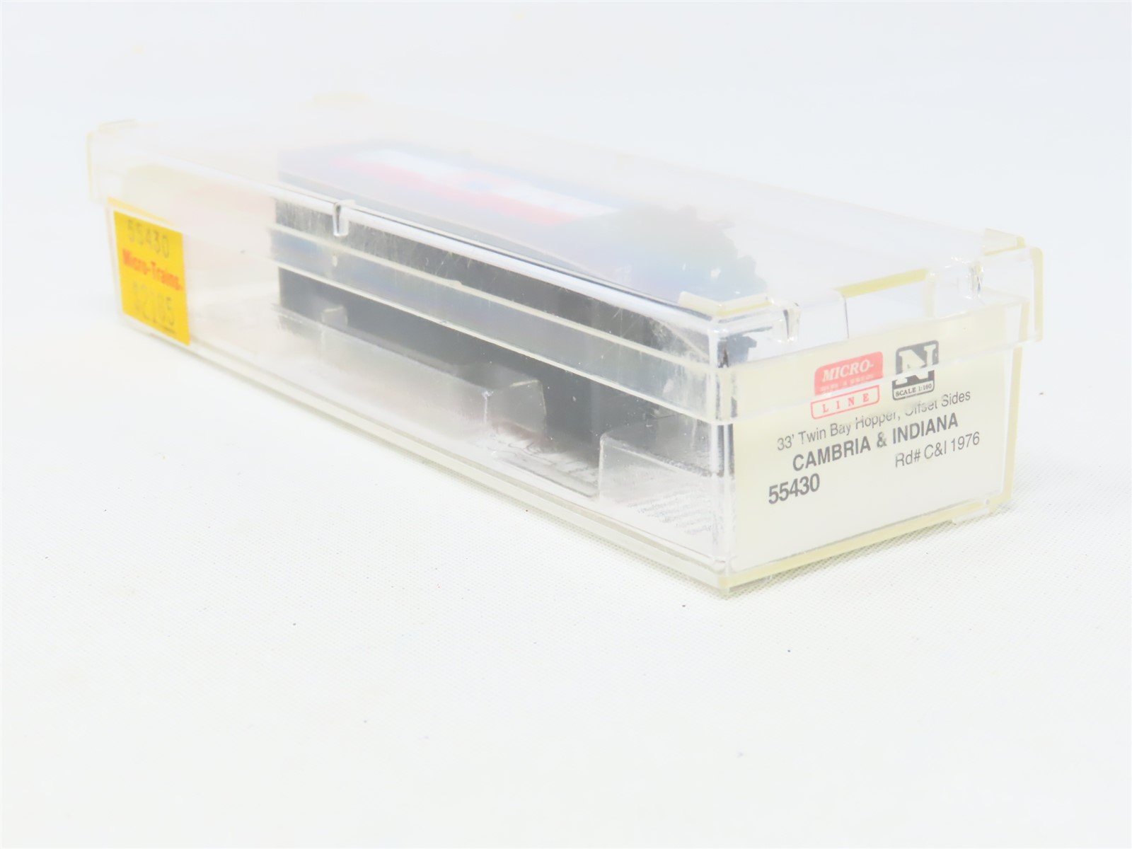 N Scale Micro-Trains MTL 55430 C&I Cambria & Indiana 33' Twin Bay Hopper #1976