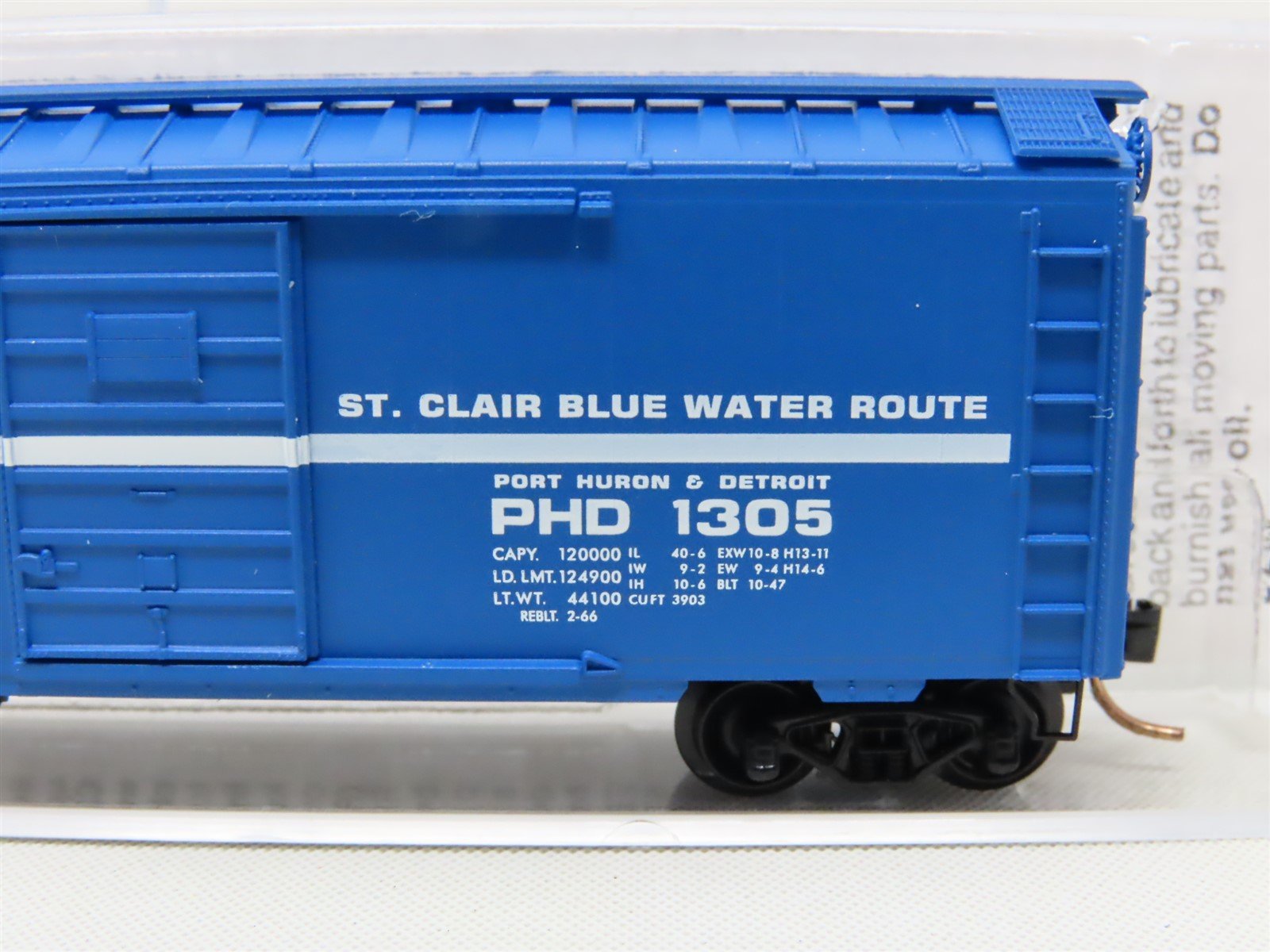 N Scale Micro-Trains MTL 20150 PHD Port Huron & Detroit 40' Box Car #1305