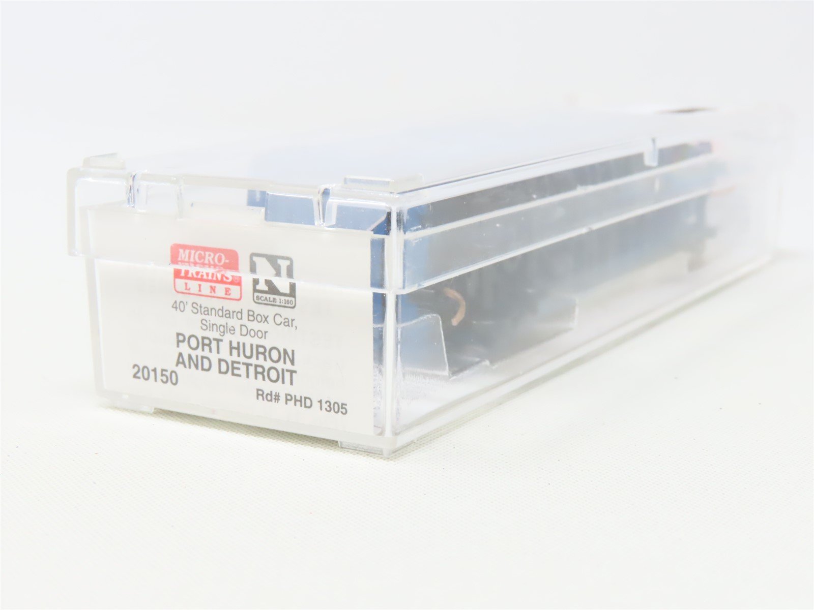 N Scale Micro-Trains MTL 20150 PHD Port Huron & Detroit 40' Box Car #1305