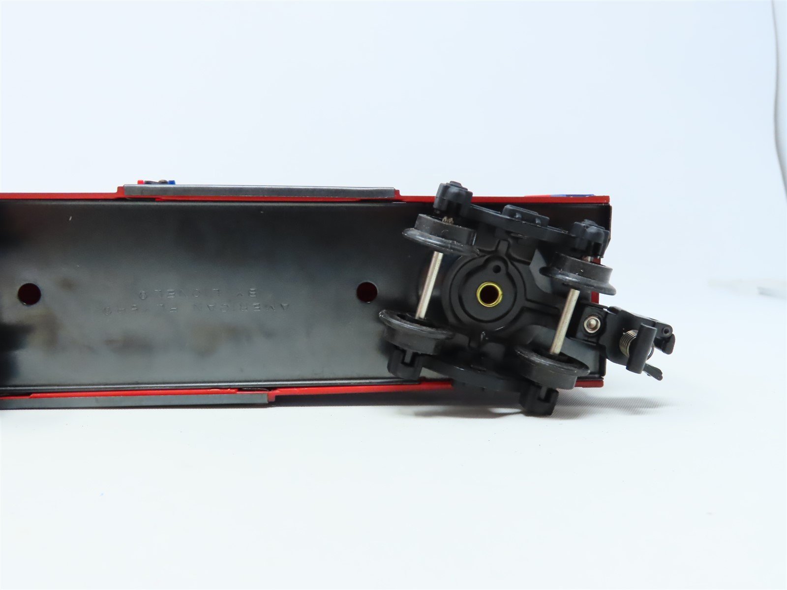 S Scale American Flyer #6-48484 Crossing Gate Single Door Steel Box Car #48484