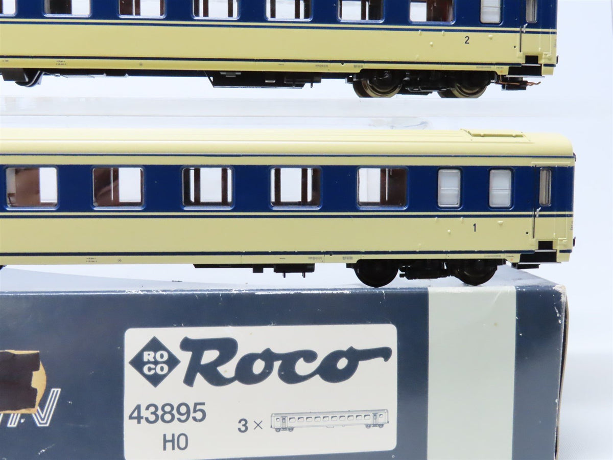 HO Scale Roco 43895 OBB Austrian Federal &quot;Transalpin&quot; Passenger 3-Car Add-On Set