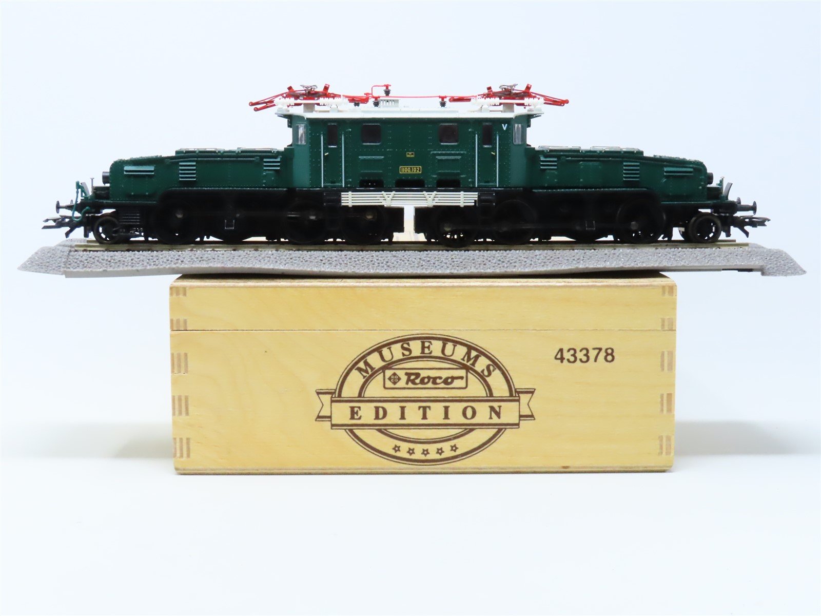 HO Roco Museum Edition 43378 OBB Austrian BR 1100 Crocodile Electric #102 w/DCC