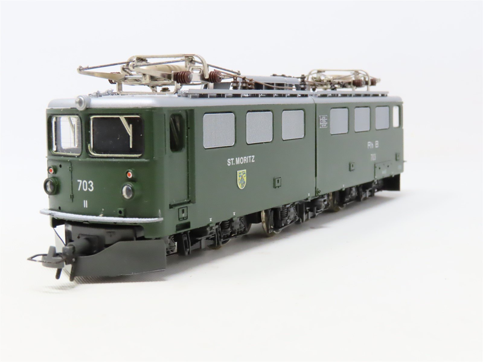 HOe Scale Bemo 1254-113 RhB Rhaetian Railway Ge 6/6 St. Moritz Electri -  Model Train Market