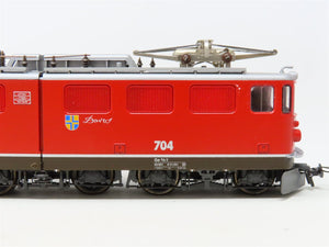 HOm Scale Bemo 1255-124 RhB Rhaetian Railway Ge 6/6II Electric Locomotive #704